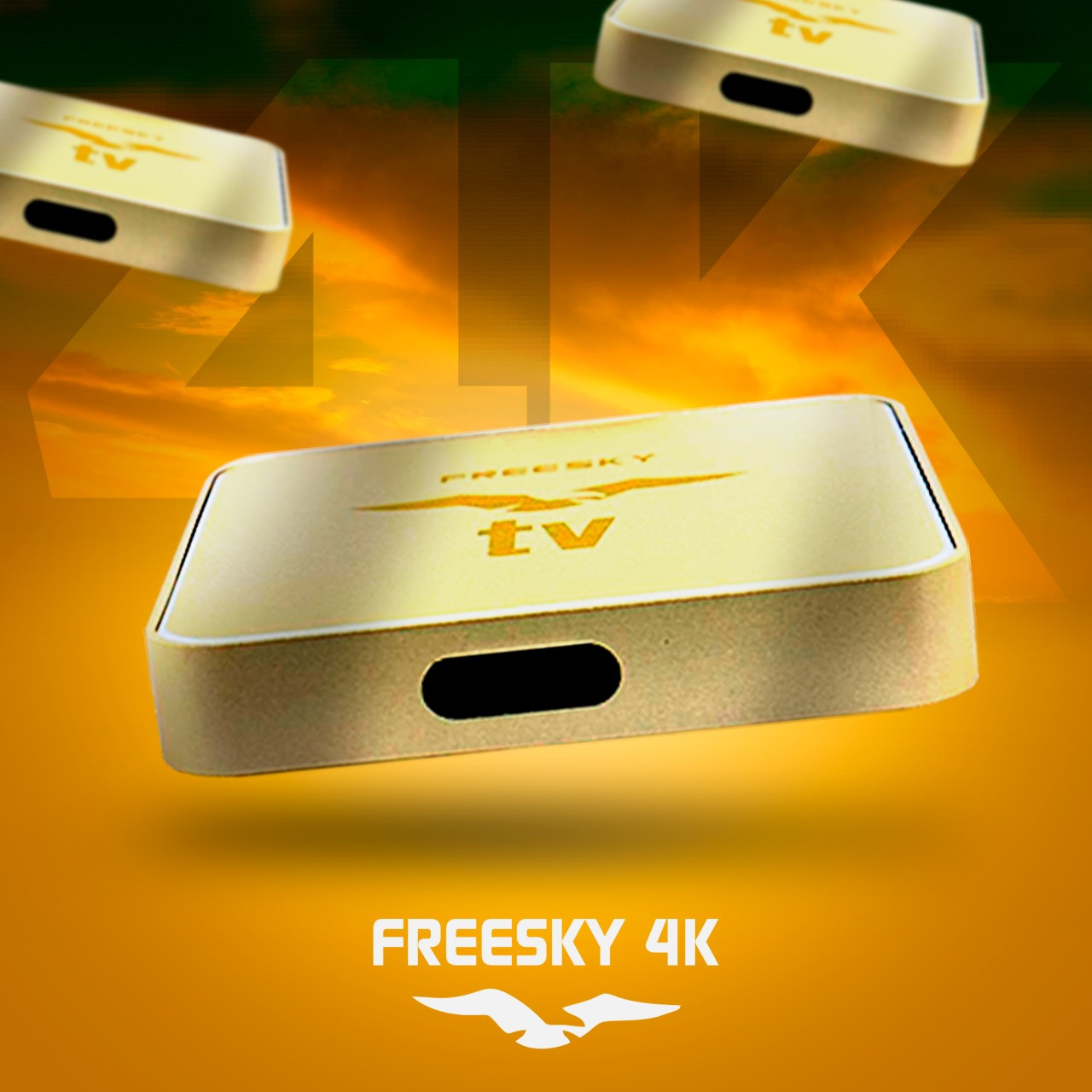 Receptor Freesky TV 4K Ultra HD IPTV 