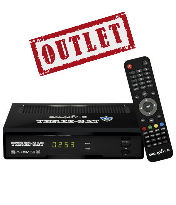 Outlet - Receptor Galaxy-G Three IPTV FTA