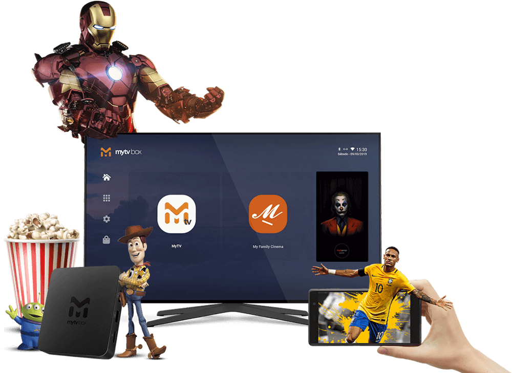 Receptor MyTv Box Brave